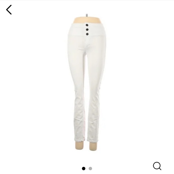 💕RARE FIND💝Bebe Corset Star Embroidered Jeans⭐️ - Picture 4 of 16